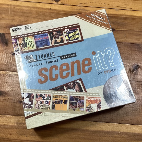 New sealed Scene It? DVD game Turner Classic Movies Edition - Picture 1 of 6